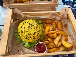 Spicy Cecio  at Flower Burger in Rome