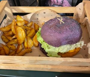   at Flower Burger in Rome