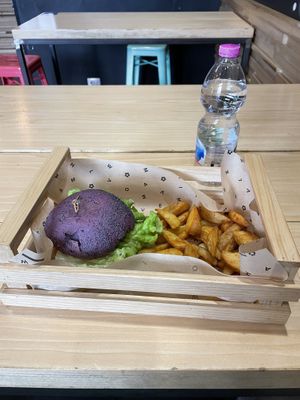   at Flower Burger in Rome