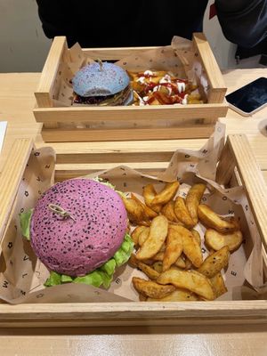   at Flower Burger in Rome