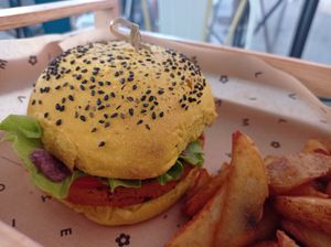  at Flower Burger in Rome