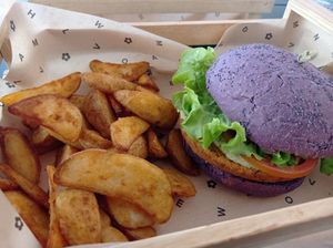  at Flower Burger in Rome