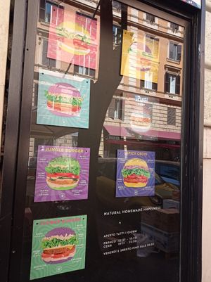  at Flower Burger in Rome