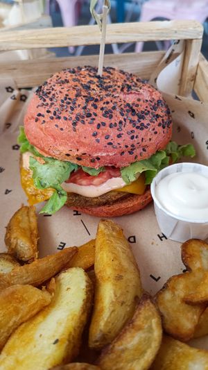  at Flower Burger in Rome