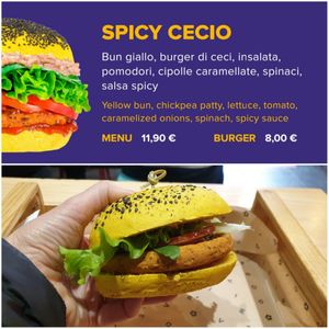  at Flower Burger in Rome