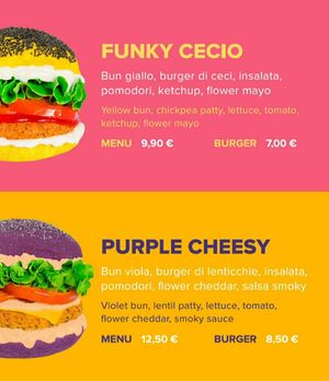  at Flower Burger in Rome