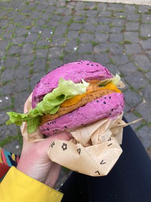 Cherry bomb at Flower Burger in Rome