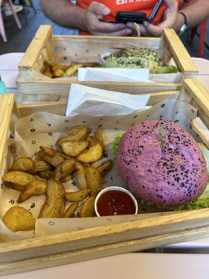   at Flower Burger in Rome