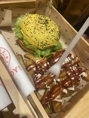   at Flower Burger in Rome