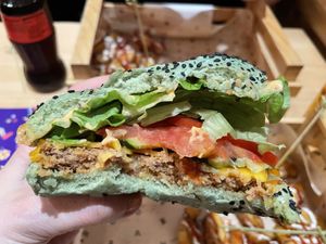   at Flower Burger in Rome