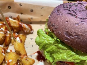 Flower burger  at Flower Burger in Rome