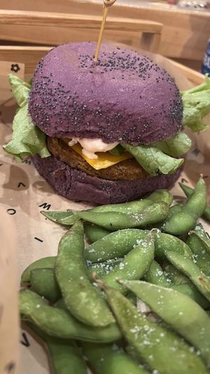 Purple one.   at Flower Burger in Rome