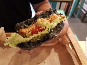 Cheesy Ceceo  at Flower Burger in Rome