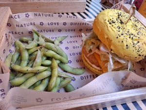  at Flower Burger in Rome