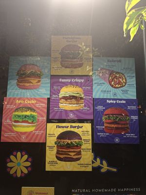  at Flower Burger in Rome