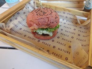  at Flower Burger in Rome