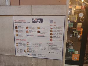  at Flower Burger in Rome