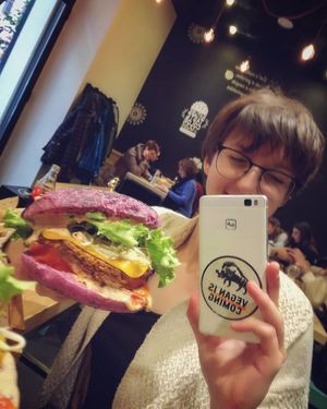 Vegan is coming! at Flower Burger in Rome