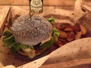 Ocean Burger at Flower Burger in Rome