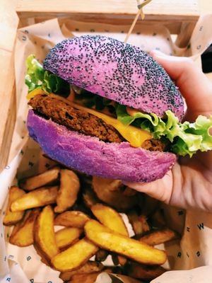 Cherry bomb!! So pretty at Flower Burger in Rome