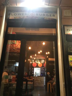 Place itself  at Flower Burger in Rome