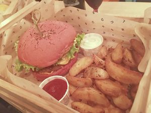 Yummy at Flower Burger in Rome