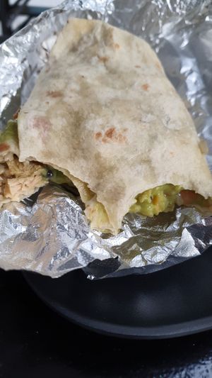 Green Veggie Burrito at Burreatos in Stuttgart