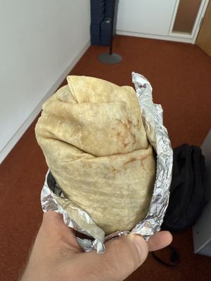 well rolled..  at Burreatos in Stuttgart