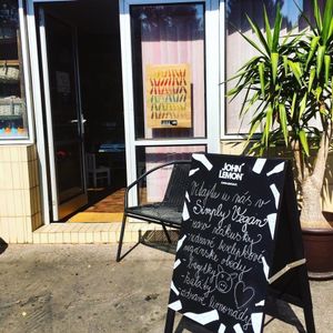 entrance at Simply Vegan in Prievidza