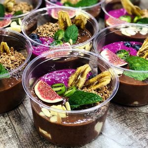 Chocolate Bowl at Simply Vegan in Prievidza