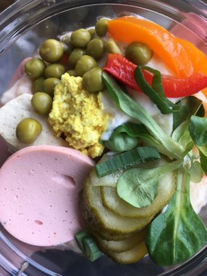 Russian egg at Simply Vegan in Prievidza