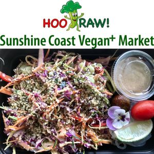 Today’s HooRaw Lunch: RawThai Meal.  at HooRaw Sunshine Coast Vegan + Market in Sechelt