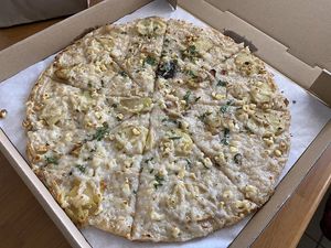 Vegan Pizza of the Day at Sliver Pizzeria  - Telegraph in Berkeley
