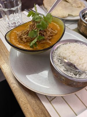 Dal curry   at Naan in Medellin