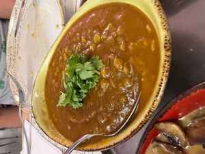 lentil dal (7/10) at Naan in Medellin