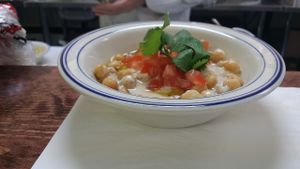 Mediterranean  chickpeas
 at Hot & Toasty in Langley