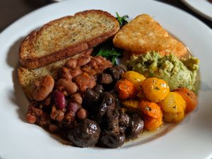 Vegan delight at Laneway Cafe in Devonport