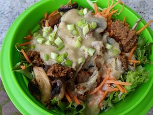 (Courtenay) Comfort Bowl of the day at Rawthentic Eatery in Courtenay