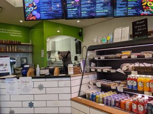 Courtenay location interior at Rawthentic Eatery in Courtenay