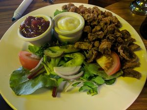 Spiced Shrooms at The Brisbane Hotel in Hobart