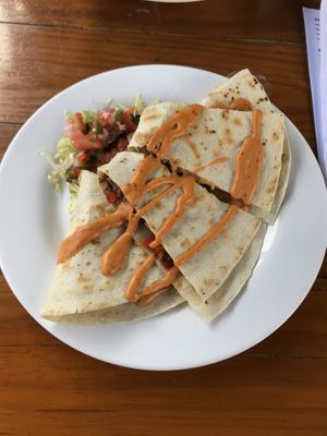 Impossible Quesadilla. at Great American Pub in Phoenixville