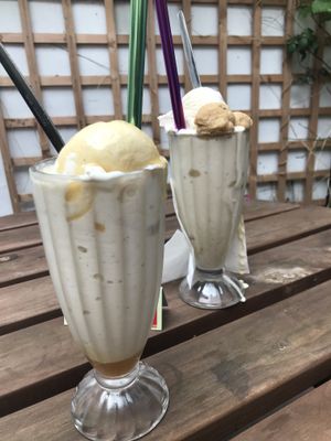 Salted Caramel. Cookie dough. at Cookies and Scream - Drayton Park in North London