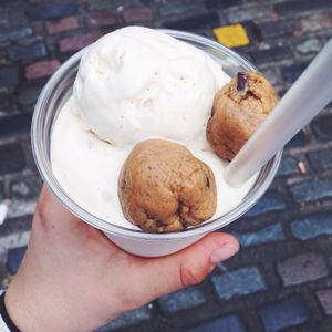 Cookie dough shake! at Cookies and Scream - Drayton Park in North London