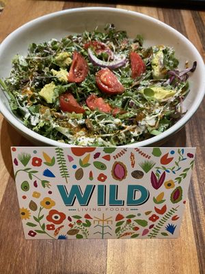 “Medicinal Salad" at Wild Living Foods in Los Angeles