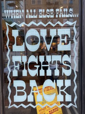 Love: I love to pay industry to kill bees!  at Wild Living Foods in Los Angeles