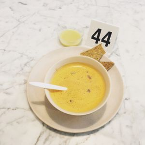 Amazing Tortilla soup! at Wild Living Foods in Los Angeles