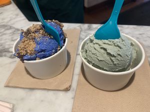 Vegan ice cream !  at Wild Living Foods in Los Angeles