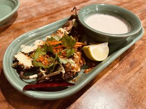 jalapeño poppers!  at Wild Living Foods in Los Angeles