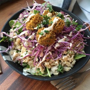 Middle Earth quinoa bowl at Wild Living Foods in Los Angeles