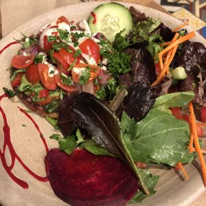 Flat Earth Pizza at Wild Living Foods in Los Angeles